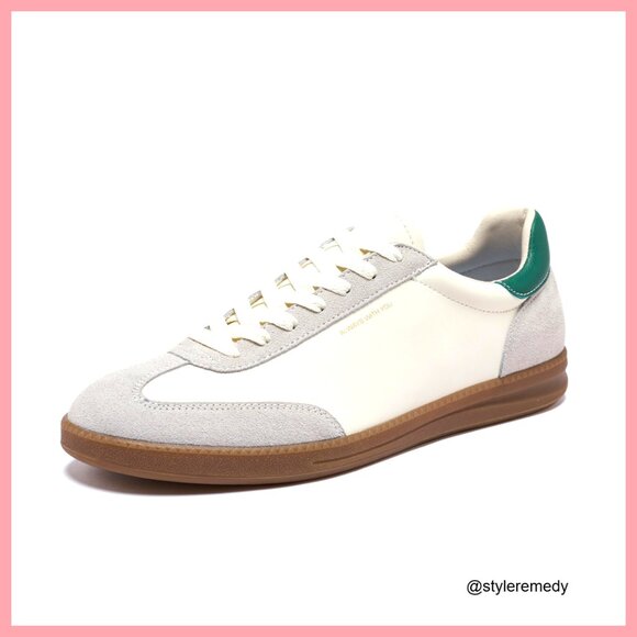 Leather Retro Sneakers for Casual Wear and Tennis